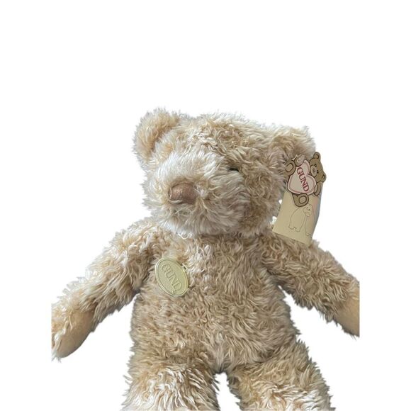 Gund Tan Beige Shaggy Soft Furry Teddy Bear Plush Stuffed Animal Toy 17" - Picture 2 of 11